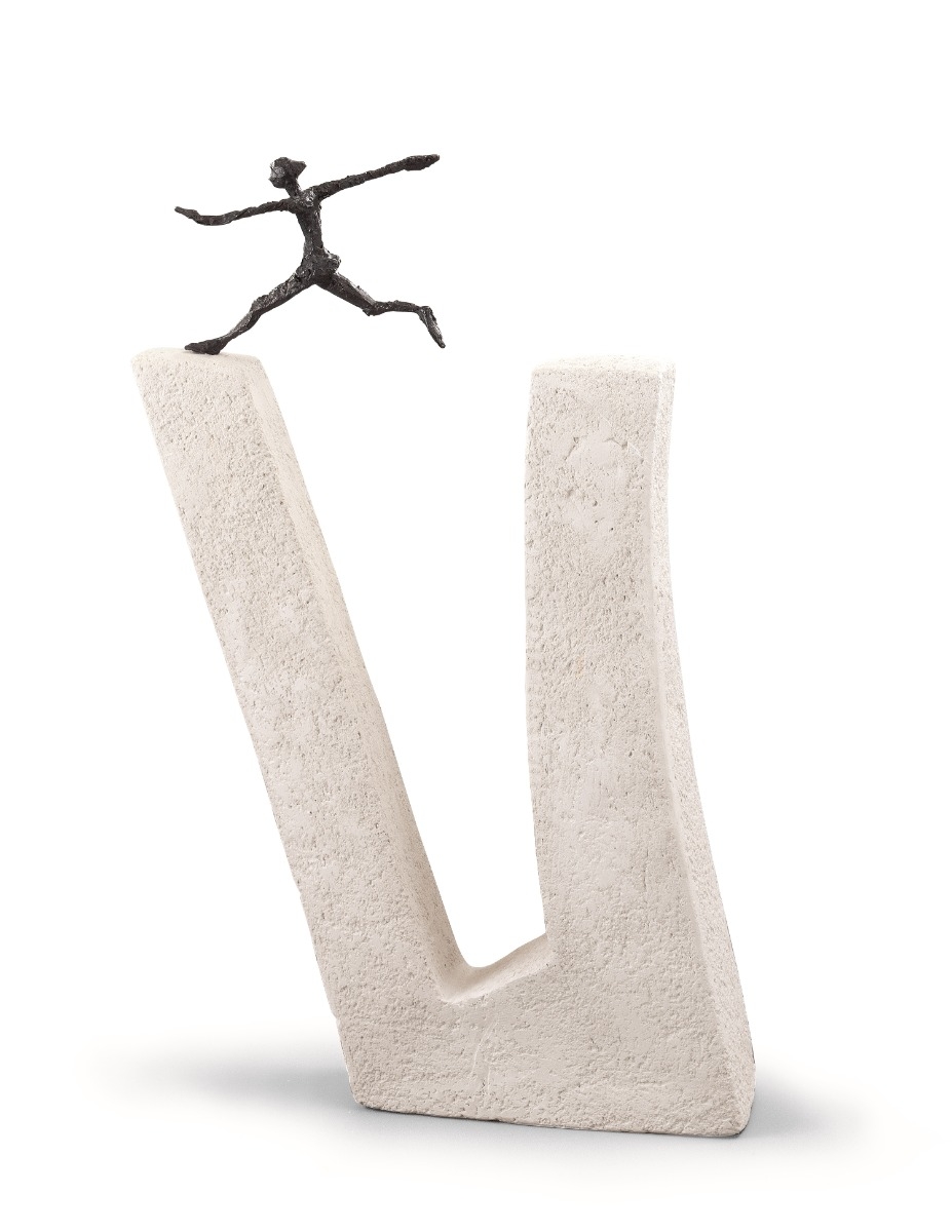 Luise Kött-Gärtner sculptuur - Niet gewaargd (35 cm)