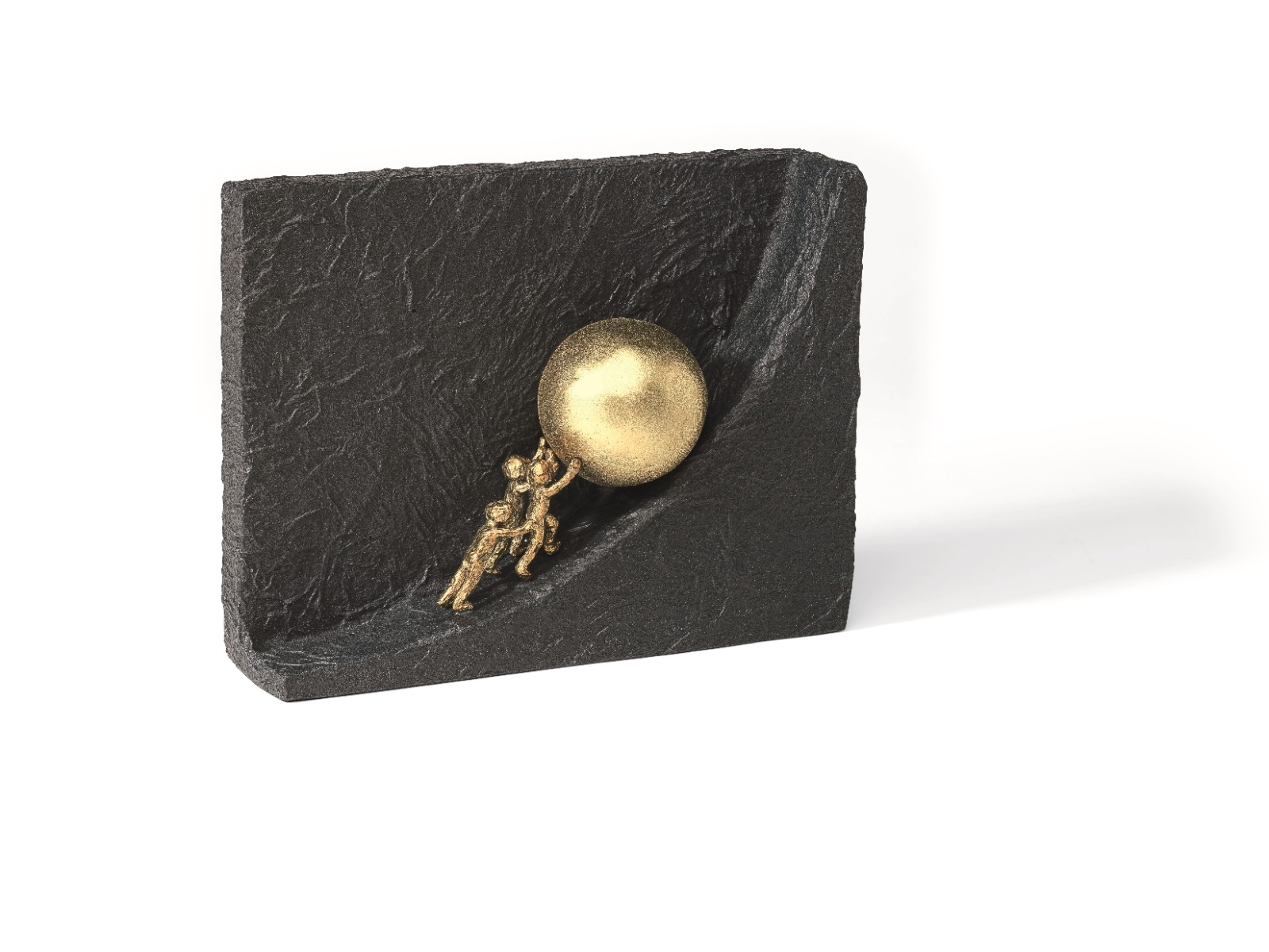 Kerstin Stark sculptuur - Samen het verschil maken (19 cm)