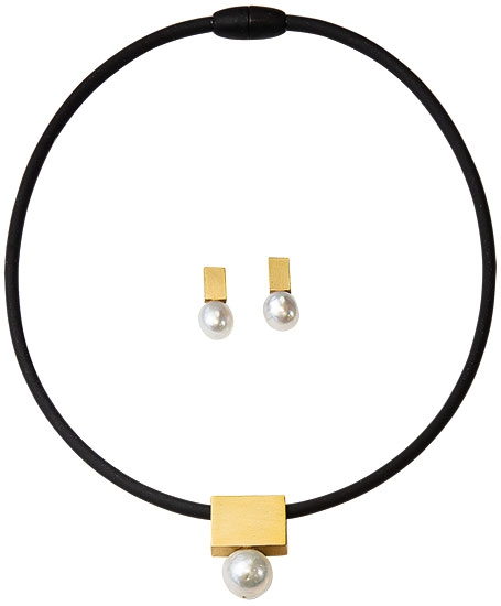 Sieradenset - Parelmoer