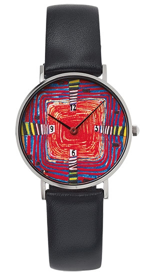 Friedensreich Hundertwasser horloge - Schoonheid is tijdloos