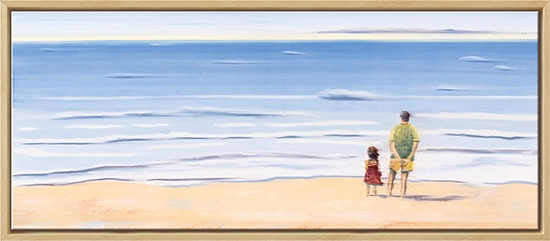 Schilderij Anja Struck - A Little Piece of Happiness 32 x 73