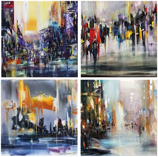 Robert Hettich 4 delige set (35 x 35 cm)