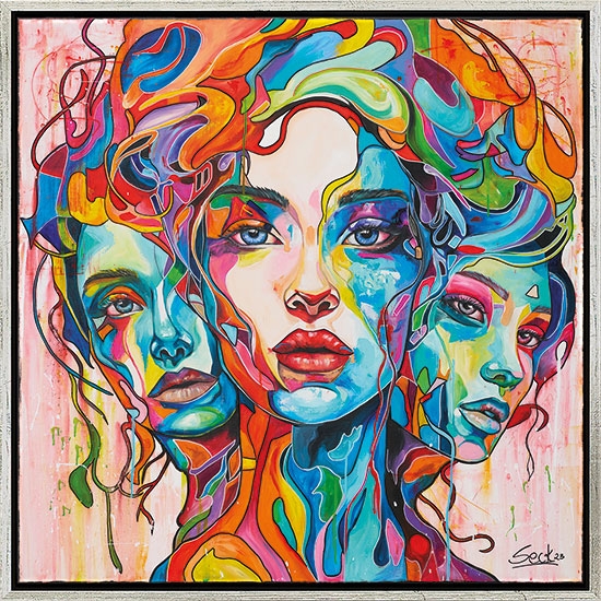 Schilderij Sabrina Seck - Hydra