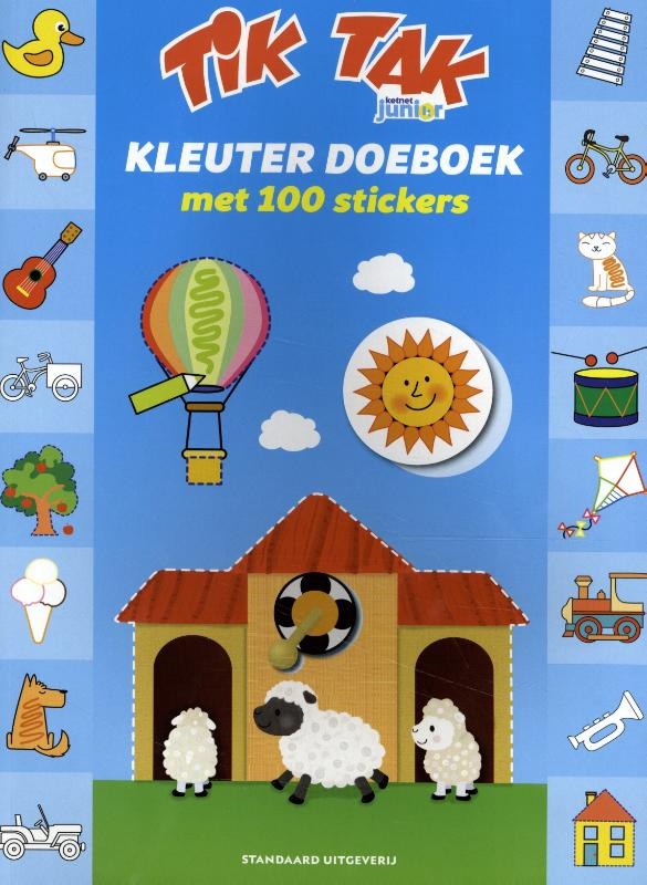 Tik Tak Kleuterboek met 100 stickers