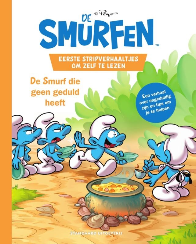 Eerste stripverhaaltjes om zelf te lezen: De Smurf die geen geduld heeft
