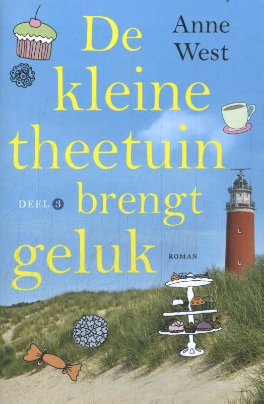 De kleine theetuin brengt geluk