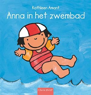 Anna in het zwembad