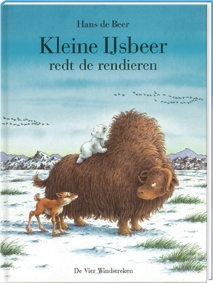 Kleine IJsbeer redt de rendieren