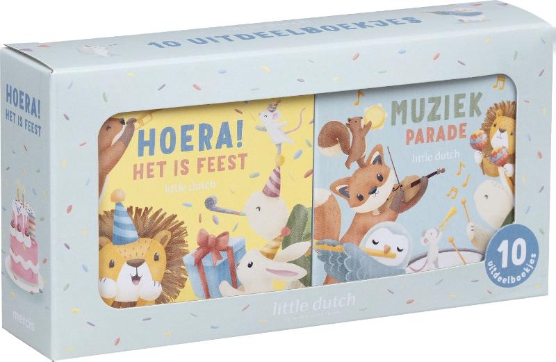Little Dutch uitdeelboekjes - hoera! het is feest & muziekparade