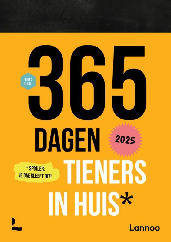 Scheurkalender 365 dagen tieners in huis 2025