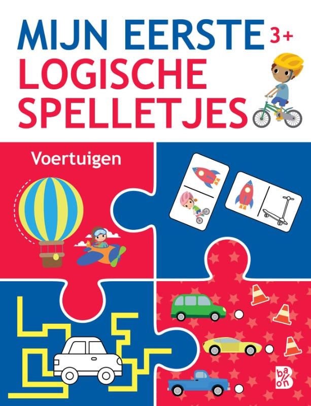 Mijn eerste logische spelletjes 3+ Voertuigen