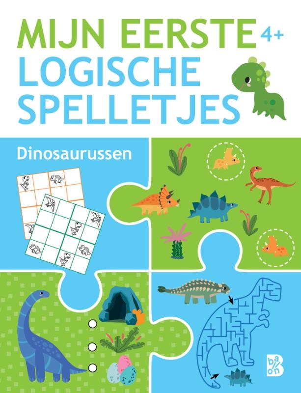 Mijn eerste logische spelletjes 4+ Dino's
