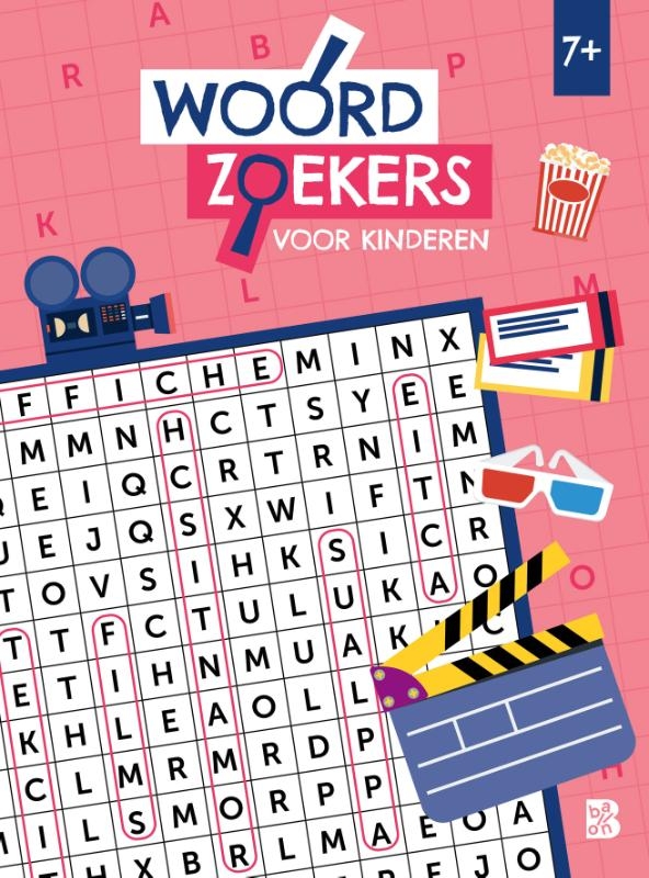 Woordzoekers voor kinderen 7+