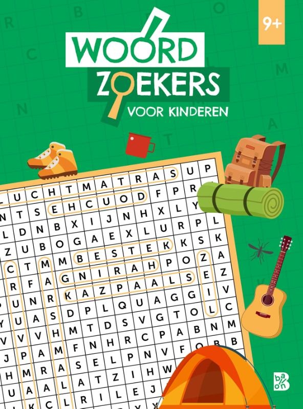 Woordzoekers voor kinderen 9+