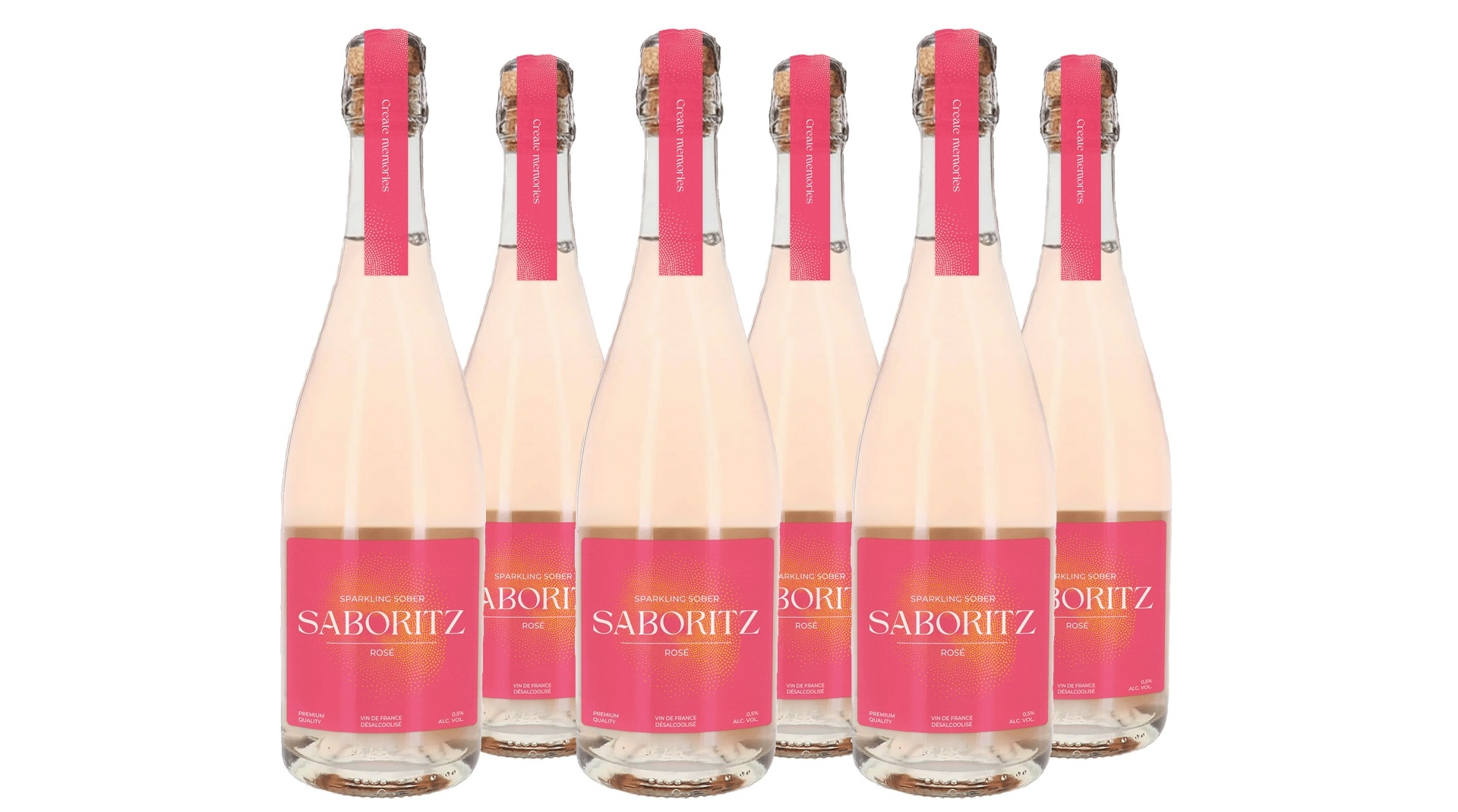 Mousserende rosé uit de Bordeaux (6 flessen)